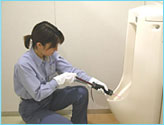 トイレ掃除:小便器リピートメンテナンス